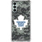NHL Toronto Maple Leafs Camo Galaxy A13 5G Clear Case