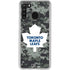 NHL Toronto Maple Leafs Camo Galaxy A21 Clear Case