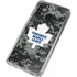 NHL Toronto Maple Leafs Camo Galaxy A21 Clear Case