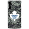 NHL Toronto Maple Leafs Camo Galaxy A54 5G Clear Case