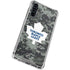 NHL Toronto Maple Leafs Camo Galaxy A54 5G Clear Case