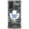 NHL Toronto Maple Leafs Camo Galaxy A72 5G Clear Case