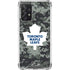 NHL Toronto Maple Leafs Camo Galaxy A72 5G Clear Case