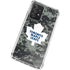 NHL Toronto Maple Leafs Camo Galaxy A72 5G Clear Case