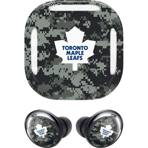 NHL Toronto Maple Leafs Camo Galaxy Buds Pro Skin