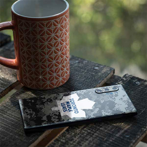 NHL Toronto Maple Leafs Camo Galaxy Note 10 Plus Skin