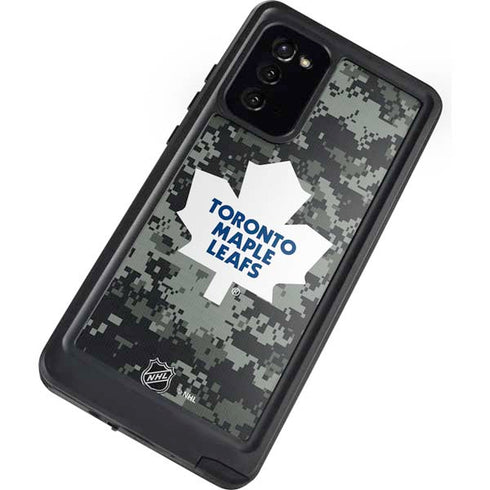 NHL Toronto Maple Leafs Camo Galaxy Note20 5G Waterproof Case