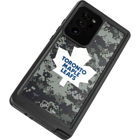 NHL Toronto Maple Leafs Camo Galaxy Note20 Ultra 5G Waterproof Case