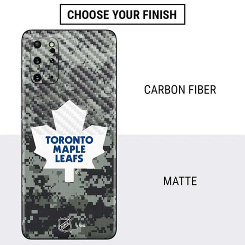NHL Toronto Maple Leafs Camo Galaxy S20 Plus Skin