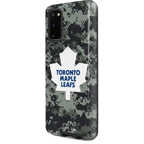 NHL Toronto Maple Leafs Camo Galaxy S20 Pro Case