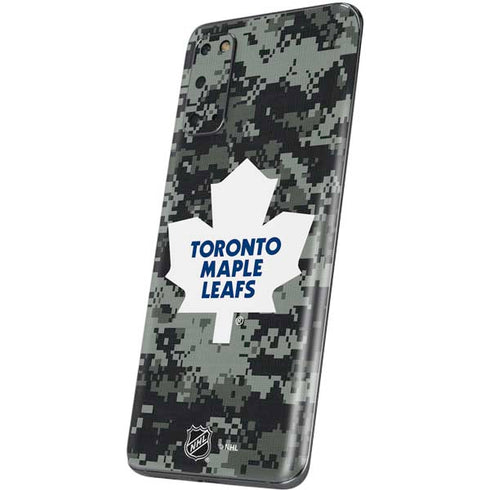 NHL Toronto Maple Leafs Camo Galaxy S20 Skin