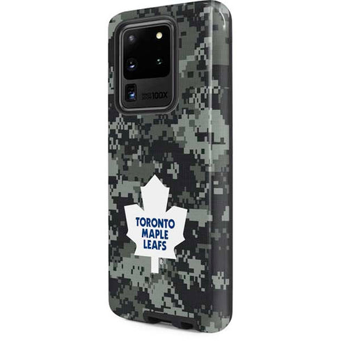NHL Toronto Maple Leafs Camo Galaxy S20 Ultra 5G Pro Case