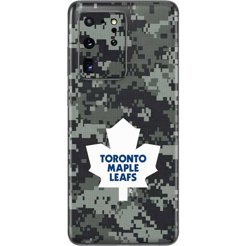 NHL Toronto Maple Leafs Camo Galaxy S20 Ultra 5G Skin