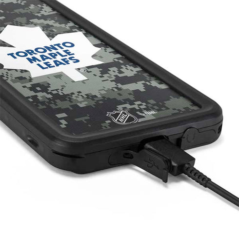 NHL Toronto Maple Leafs Camo Galaxy S20 Waterproof Case