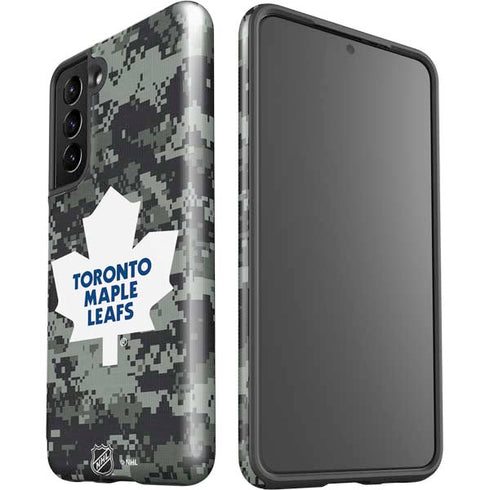 NHL Toronto Maple Leafs Camo Galaxy S21 5G Pro Case