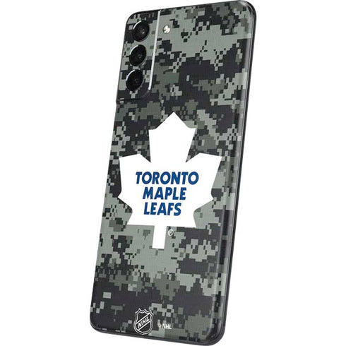 NHL Toronto Maple Leafs Camo Galaxy S21 5G Skin