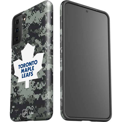 NHL Toronto Maple Leafs Camo Galaxy S21 FE Pro Case