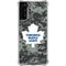 NHL Toronto Maple Leafs Camo Galaxy S21 Plus 5G Clear Case