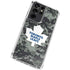 NHL Toronto Maple Leafs Camo Galaxy S21 Ultra 5G Clear Case