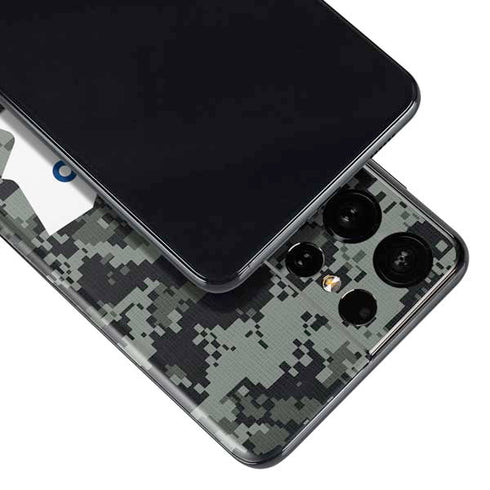NHL Toronto Maple Leafs Camo Galaxy S21 Ultra 5G Skin