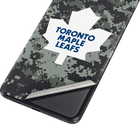 NHL Toronto Maple Leafs Camo Galaxy S21 Ultra 5G Skin
