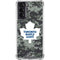 NHL Toronto Maple Leafs Camo Galaxy S22 Clear Case