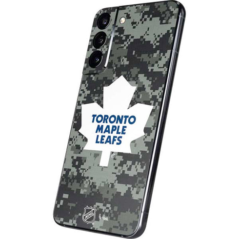 NHL Toronto Maple Leafs Camo Galaxy S22 Plus Skin