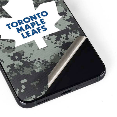 NHL Toronto Maple Leafs Camo Galaxy S22 Plus Skin