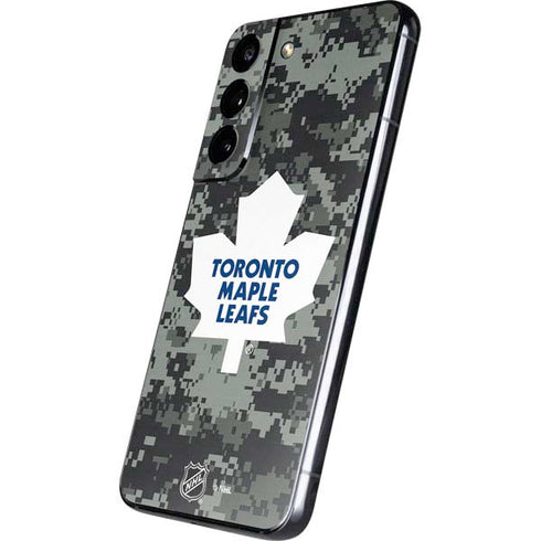 NHL Toronto Maple Leafs Camo Galaxy S22 Skin