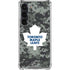 NHL Toronto Maple Leafs Camo Galaxy S23 Clear Case
