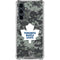 NHL Toronto Maple Leafs Camo Galaxy S23 FE Clear Case