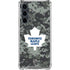 NHL Toronto Maple Leafs Camo Galaxy S23 FE Clear Case