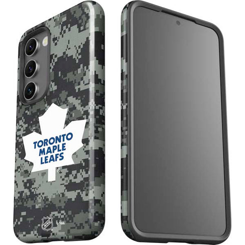 NHL Toronto Maple Leafs Camo Galaxy S23 Pro Case