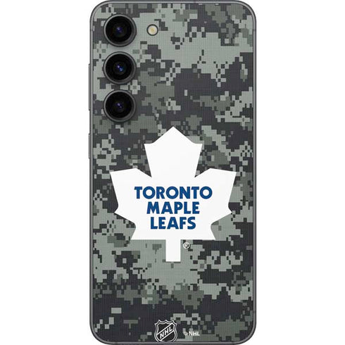 NHL Toronto Maple Leafs Camo Galaxy S23 Skin