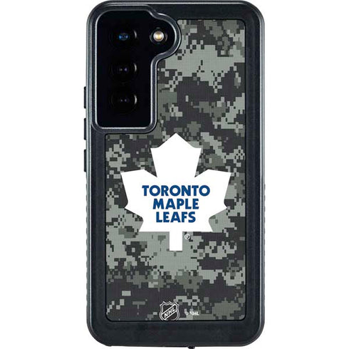 NHL Toronto Maple Leafs Camo Galaxy S23 Waterproof Case
