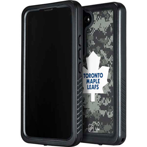 NHL Toronto Maple Leafs Camo Galaxy S23 Waterproof Case