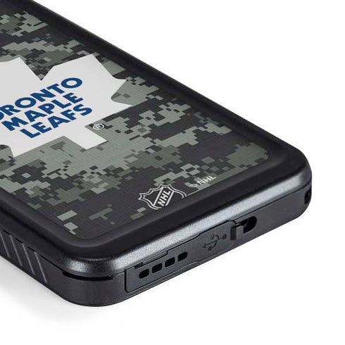 NHL Toronto Maple Leafs Camo Galaxy S23 Waterproof Case