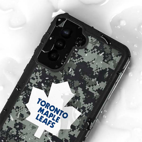 NHL Toronto Maple Leafs Camo Galaxy S23 Waterproof Case