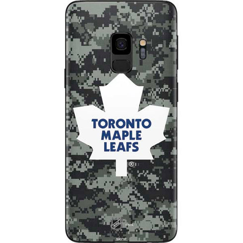 NHL Toronto Maple Leafs Camo Galaxy S9 Skin