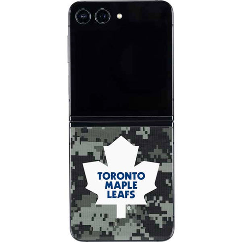NHL Toronto Maple Leafs Camo Galaxy Z Flip5 5G Skin