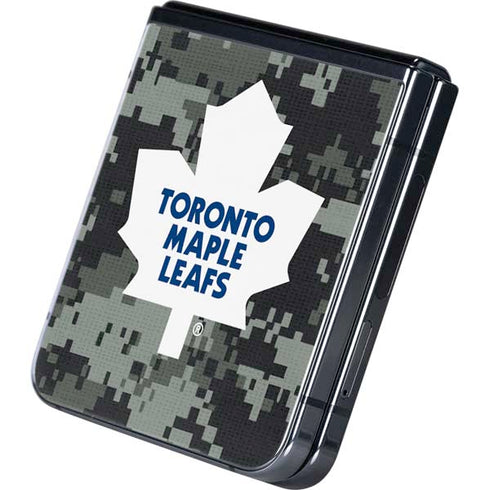 NHL Toronto Maple Leafs Camo Galaxy Z Flip5 5G Skin