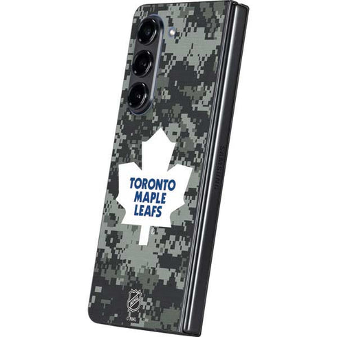 NHL Toronto Maple Leafs Camo Galaxy Z Fold5 5G Skin