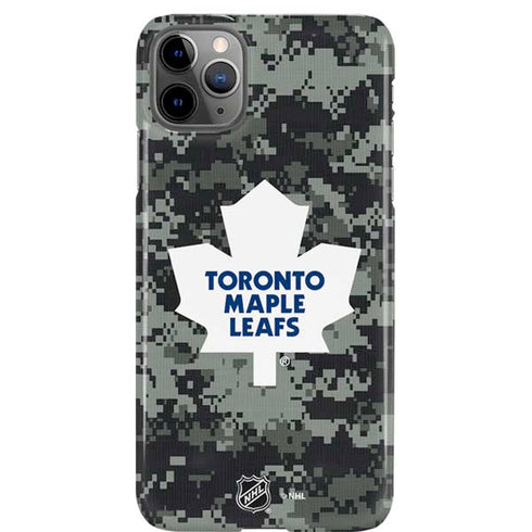 NHL Toronto Maple Leafs Camo iPhone 11 Pro Max Lite Case