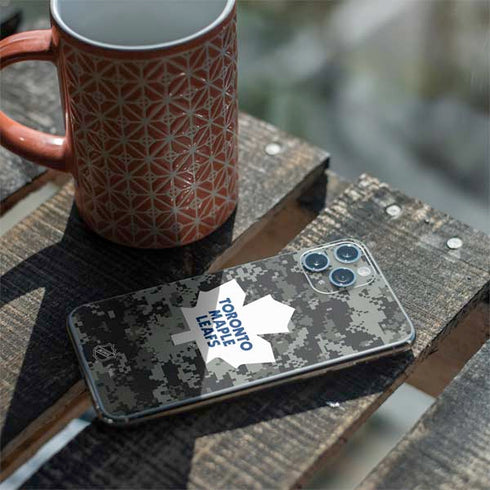 NHL Toronto Maple Leafs Camo iPhone 11 Pro Skin