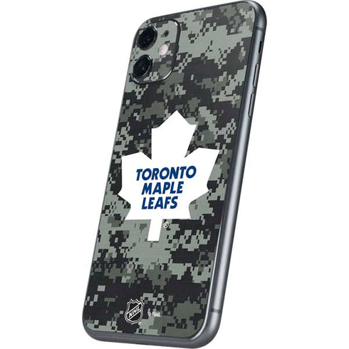 NHL Toronto Maple Leafs Camo iPhone 11 Skin