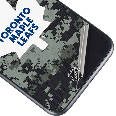 NHL Toronto Maple Leafs Camo iPhone 11 Skin