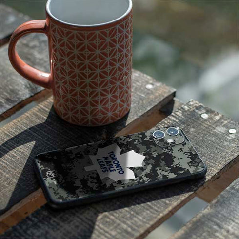 NHL Toronto Maple Leafs Camo iPhone 11 Skin