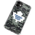 NHL Toronto Maple Leafs Camo iPhone 12 Clear Case