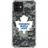 NHL Toronto Maple Leafs Camo iPhone 12 Mini Clear Case