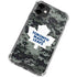 NHL Toronto Maple Leafs Camo iPhone 12 Mini Clear Case